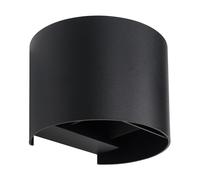 Applique lumineuse d'extérieur LED lampe de jardin UP & DOWN aluminium noir mat IP54