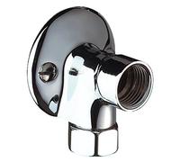 applique - mâle femelle - 15 x 21 - chromée - ecrou cb - diamètre 14 - fixation par 2 vis - delabie 841315