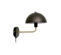 Leitmotiv - Applique murale en métal Bonnet noir Noir G