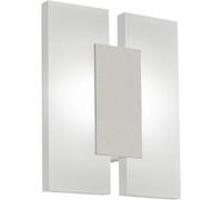 Applique METRASS 2 2 ampoules nickel satiné