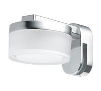 Applique Miroir Led Romendo À Accrocher chromé, blanc