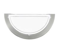 Applique Moderne 1 Lumière Nickel Avec Verre Coll. GL1582