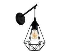 Applique Moderne Vintage Design Noir 1 Lumière GL0498