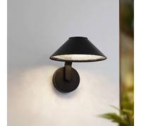 Lindby LED Applique Exterieur Capelo (Moderne) en Noir Aluminium (1 lampe,à), Murale Luminaire Lampe Jardin Eclairage d’exterieur