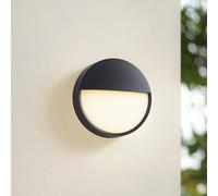 Applique mural extérieur LED Gravo Arcchio, noir, Aluminium, Moderne, Applique Exterieur LED