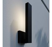 Applique mural extérieur LED Isadore Lindby, noir, Aluminium, Moderne, Applique Exterieur LED