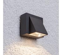 Applique mural extérieur LED MARIK Lucande, noir, Aluminium, Moderne, Applique Exterieur LED