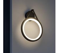 Applique mural extérieur LED Mirco Lucande, noir, Aluminium, Moderne, Applique Exterieur LED