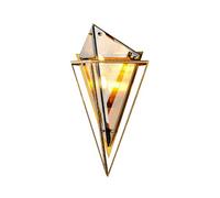 Applique Mural Intérieur Lampe murale en verre en forme de diamant lumière lumière chambre lampe lumineuse lumière loft lumière lumière lumière (Color : A)