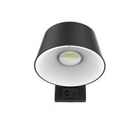 Lumisky Spot projecteur mural solaire LOOPIN blanc froid avec détecteur de mouvement 4 modes H10cm