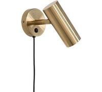 Applique murale 15x10x22 cm en acier laiton - ALIK