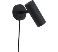 Applique murale 15x10x22 cm en acier noir - ALIK