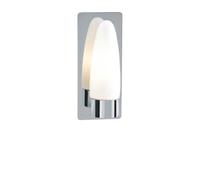 Applique murale 1x40W max, E14, IP44, chrome/Blanc - Markslöjd - Bullet