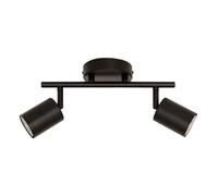 Atmosphera – Applique murale/plafonnier Vico 25,5 x 10 cm Noir