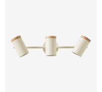 Applique Murale 3 Lumières Amaranto Tapioca Beige