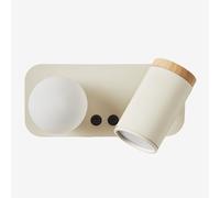 Applique Murale À 2 Points Lumineux Amaranto Tapioca Beige