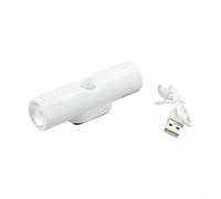 Applique murale à détecteur de mouvement LED sans fil avec support à ventouse pour couloir, escalier, chambre à coucher, blanc, 15 cm (trois couleurs)