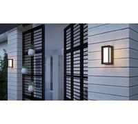 applique murale à led - aric ugolin - 10w - 3000k - graphite - aric 50913