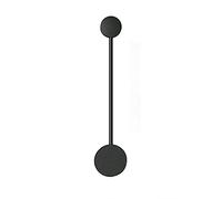 Applique murale à LED du milieu du siècle, luminaire mural, finition noire, spot mural moderne en acrylique pour intérieur, lampes murales pour salon, chambre à coucher, couloir, décoration de la