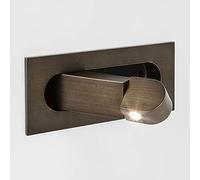 Applique murale à LED encastrée, spot de lecture de chevet réglable, mini applique murale, luminaires de tête de lit, projecteurs muraux de chambre à coucher, lampes de nuit pour salon d'hôt