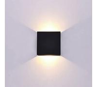 Applique Murale à LED, Lumière Douce et Confortable en Aluminium, Applique Murale Moderne à LED à économie d'énergie pour Chambre à Coucher (Lumière chaude 3000K)