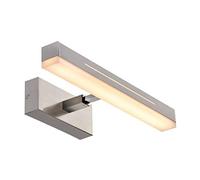 Applique murale à LED OTIS 40 pour miroir - 13 W, 3000 K, 1300 lm, IP44, 2 niveaux - Nickel