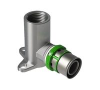 applique murale - a sertir - femelle à visser - 16 x 2 - 1/2 - hauteur 52 mm - lot de 2 - comap 7471gw1612