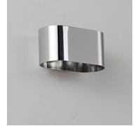 Applique murale - ALPINALUZ - BAYONA PRO - Éclairage haut/bas - Acier brossé - Culot G9 (LED 12W)