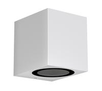 Applique murale ALSE Downlight pour l'extérieur blanc aluminium carré incl. [EEK: E]