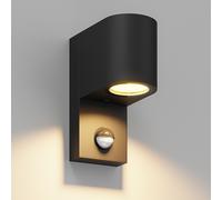 Applique murale ALSE Downlight pour l'extérieur détecteur de mouvement noir