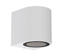Applique murale ALSE pour l'extérieur IP54 Downlight blanc mat rond 1x GU10