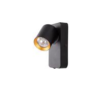 Applique murale Andy 1xGU10 noir + or ML9943