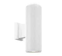 Applique murale applique extérieure lampe maison applique balcon IP54 métal blanc 26cm