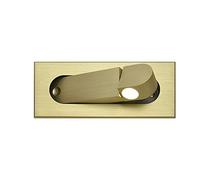 Applique Murale, Applique Murale Applique Murale, Lampe Murale Encastrée Tête De Lit Liseuse 3W, Luminaire for Chambre Intérieure LIiving Room Vanity(Brass)