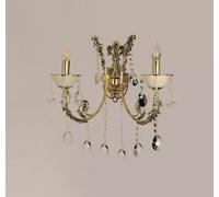 Applique murale Applique murale Art Lustre Lampe murale Or cristal