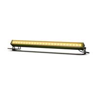 Applique Murale, Applique murale étanche 72 W 24 LED RVB, barre lumineuse LED d'extérieur, éclairage solaire for bâtiment extérieur, fête de mariage