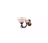 Applique murale Applique murale or Lustre Applique murale brune verre