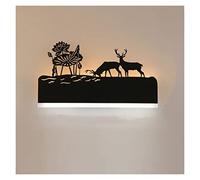 applique murale, appliques romantiques, abat-jour en acrylique, luminaire à l'envers, chaud et froid, compatible avec les lumières d'animaux de chevet du salon ac110 260v, éclairage de vanité