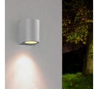 Applique Murale Argent LED IP44 pour Ampoule GU10