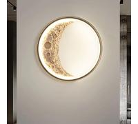 Applique Murale Art Moon, décoration de Salon, Chambre à Coucher, Chevet, arrière-Plan TV, Couloir, allée, éclairage intérieur