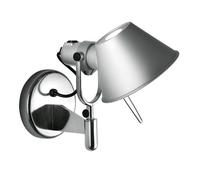 Artemide Tolomeo Faretto avec interrupteur, aluminium