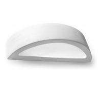 Applique murale ATENA céramique/verre blanc 1 ampoule Blanc G