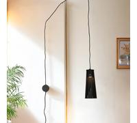 Applique Murale avec Fiche Interrupteur Am Câble L5, 5m Souple Chevet Suspendu