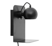 Applique murale Ball avec USB DxH 18x30cm/wall plate WxD 22x17.5cm