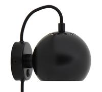 Applique murale Ball Magnet mat WxD 12x16cm/black fabric cord 230cm
