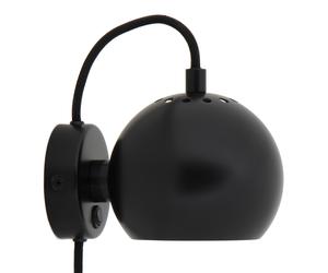Applique murale Ball Magnet mat WxD 12x16cm/black fabric cord 230cm