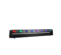 Applique Murale, Barre LED 8x12W RGBW 4 en 1 DMX512 avec tête e for DJ, discothèque, fête, spectacle, effets de scène, 1/2/4 pièces(1PCS LED BAR)