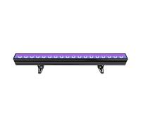 Applique Murale, Barre LED murale 24x4W RGBW 4-en-1 DMX 512, éclairage for DJ, discothèque, réunions de famille, fêtes, concerts(18x10W Black 4-in-1)