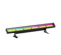 Applique Murale, Barre lumineuse LED rétro 420 W COB 6 x 60 W COB + 120 x 0,2 W RGB LED DMX512 for scène, DJ, fête de mariage en plein air, spectacle, club