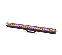 Applique Murale, Barre lumineuse murale RGB 150 W, 12 LED stroboscopiques 3 W, éclairage de scène DMX for bar, karaoké, discothèque, fête de mariage